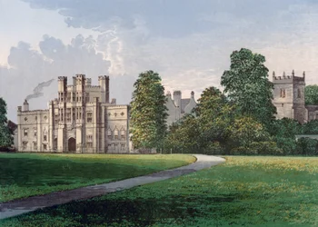 Coughton Court, Warwickshire, fine XIX secolo