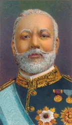 Conte Hayashi Tadasu, 1850-1913, diplomatico di carriera e ministro del gabinetto nel periodo Meiji in Giappone, 1906