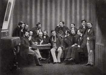 Conte Walewski, statista francese, 1860