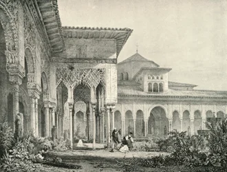 Corte dei Leoni, XIX secolo, 1907