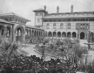 Corte di Ponce de Leon, St. Augustine, Florida, c1897