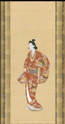 Cortigiana, periodo Edo, 1661-1673
