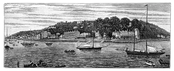 Porto di Cowes, Isola di Wight, 1900
