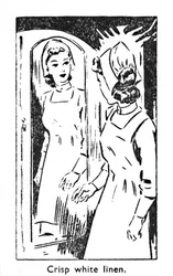 Lino bianco croccante