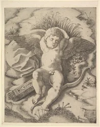 Cupido dormiente, XVI secolo