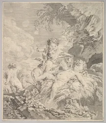 Cupidi che si solleticano a vicenda, XVIII secolo