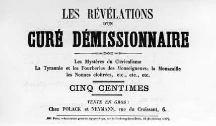Cure Demissionnaire, dai manifesti politici francesi della Comune di Parigi