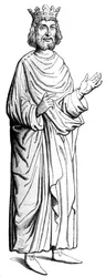 Dagoberto I 603-689, re merovingio, XVI secolo, 1849