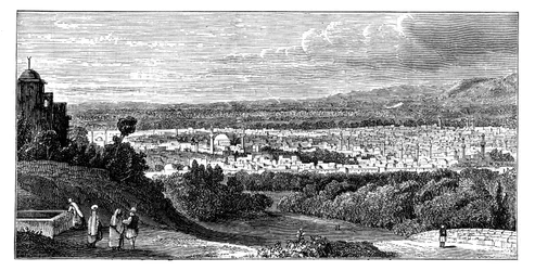 Damasco, Siria, c1890