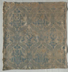 Frammento di damasco, 1500s