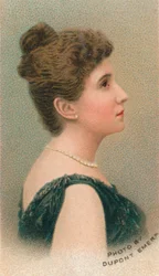 Dame Nellie Melba 1861-1931, soprano operistico australiano, 1911