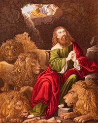 Daniele nella fossa dei leoni