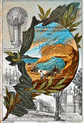 Morte di Pilâtre de Rozier e Romain, 1785 1890s