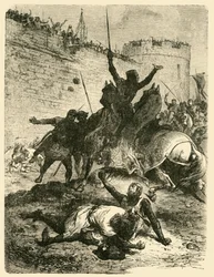 Morte di Simon De Montfort, 1218, 1890