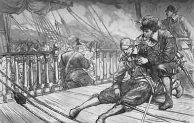 Morte di Van Tromp, 10 agosto 1653, c1880