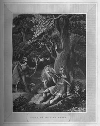 Morte di Guglielmo il Rosso, 1838