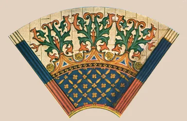 Decorazione dalla Cattedrale di Barcellona, Spagna, 1928