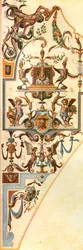 Decorazione nel Palazzo di Nymphenburg, Monaco, Germania, 1928