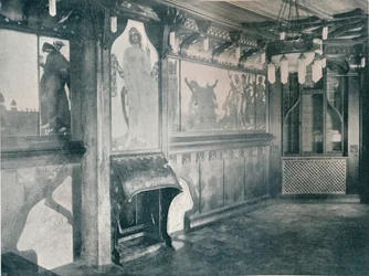 Decorazioni per una Sala di Musica di Fritz Erler