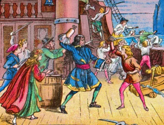 Sconfitta dei pirati, c1905