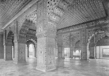 Delhi. Il Dewan-i-Khas, c. 1910