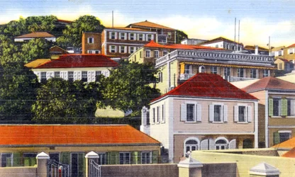Denmark Hill, Charlotte Amalie, Saint Thomas, Isole Vergini, c1900s