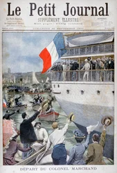 Partenza del colonnello Marchand, Marsiglia, 1900
