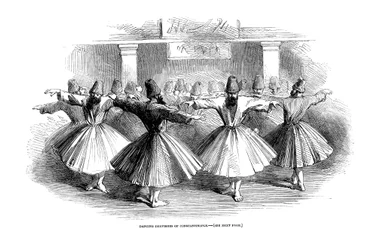 Dervisci, Costantinopoli, Turchia, 1853