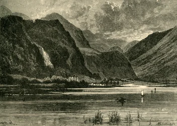 Derwentwater, verso Borrowdale, 1898