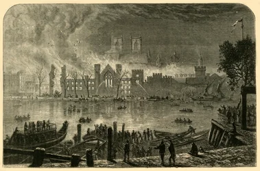 Distruzione delle Vecchie Case del Parlamento, 16 ottobre 1834
