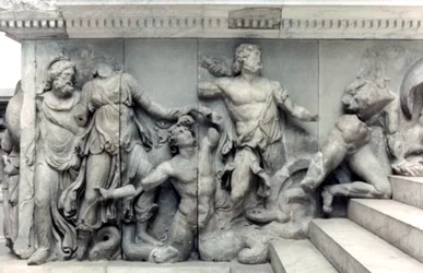 Dettaglio dal Grande Fregio dell