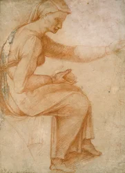 Dettaglio dal soffitto della Cappella Sistina