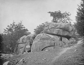 Devils Den, Gettysburg, Pennsylvania, c1897