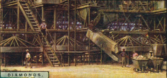 Diamanti. Impianto di Lavaggio, Kimberley, 1928