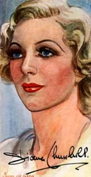 Diana Churchill, 1913-1994, attrice inglese di cinema e teatro, XX secolo