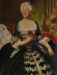 La Moglie di Federico il Grande 1715-1797 - Dipinto di Pesne, 1934
