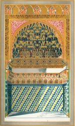 Divano, Corte dello stagno dei pesci, 1907
