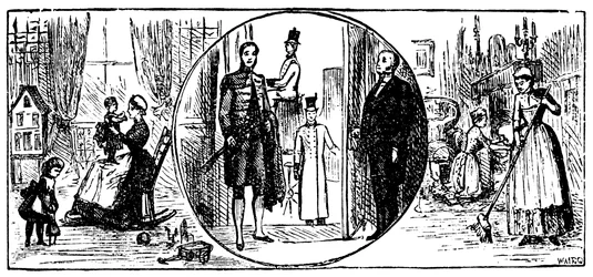 Servitori domestici, 1901