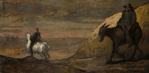 Don Chisciotte e i mulini a vento