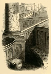 Il banco del dottor Johnson a St. Clements, 1881