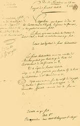 Bozza del...ristabilimento del calendario gregoriano, 29 agosto 1805, 1921