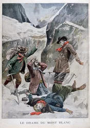 Dramma sul Monte Bianco, Alpi