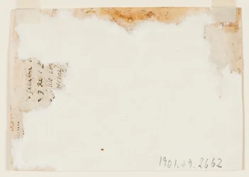 Disegno, Pagina di un taccuino; Apollo e Aurora