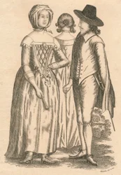 Abbigliamento Regno di Carlo I e Interregno, 1810