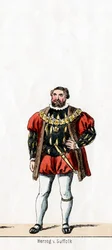 Duca di Suffolk, costume per l