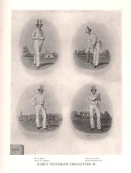 Primi giocatori di cricket vittoriani, XIX secolo 1912