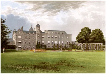 Eastwell Park, vicino ad Ashford, Kent, residenza del Duca di Edimburgo, circa 1880