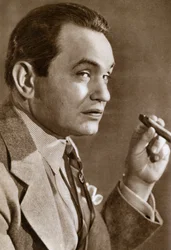 Edward Goldenberg Robinson, attore teatrale e cinematografico americano, di origine rumena