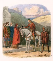 Edoardo il Martire, re inglese del X secolo, c1860