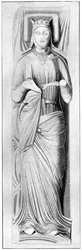 Effigie della regina Eleonora, consorte di Enrico II, XIII secolo, 1910